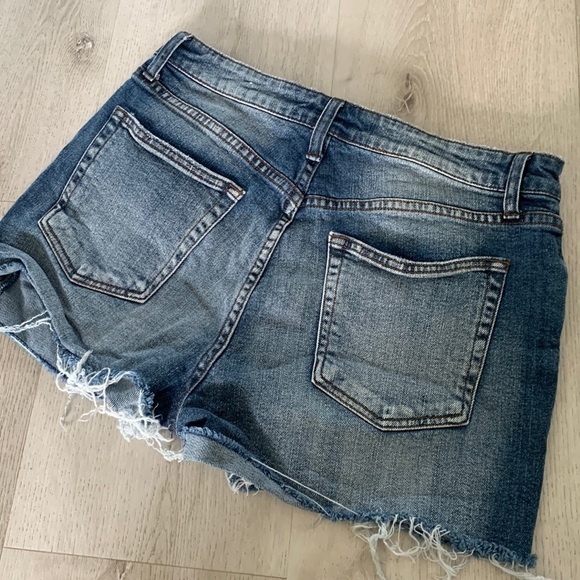 STS Blue Kate High Rise Button Fly Shorts‎ raw Ham size 32 summer festive beach - Picture 5 of 10